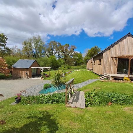 Chalets De Pont Cob Avec Spa Gouezec Екстер'єр фото
