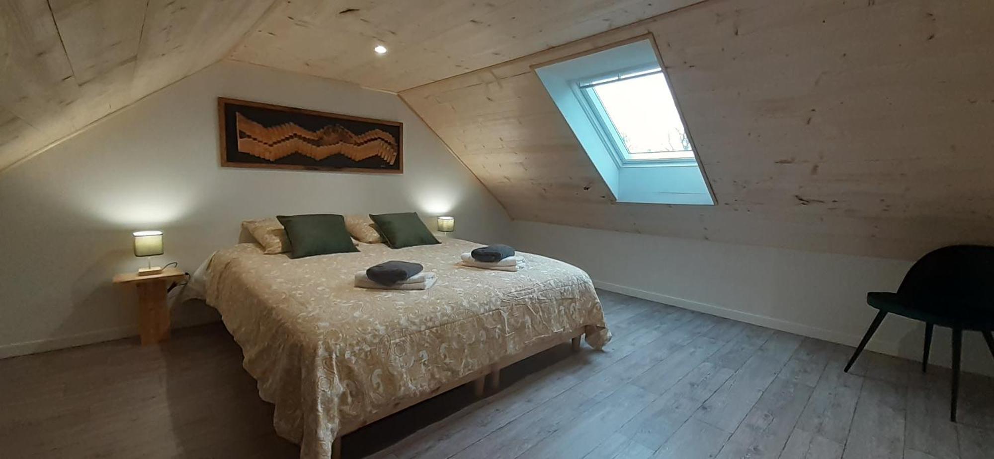 Chalets De Pont Cob Avec Spa Gouezec Екстер'єр фото