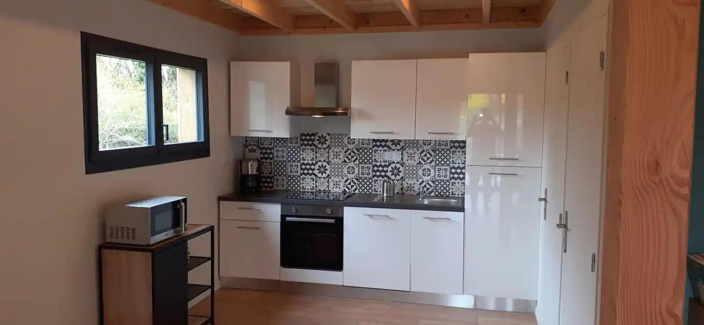 Chalets De Pont Cob Avec Spa Gouezec Екстер'єр фото