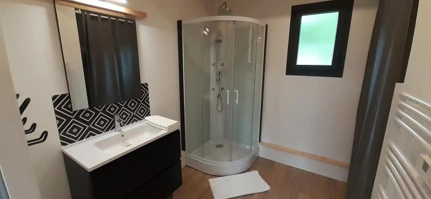Chalets De Pont Cob Avec Spa Gouezec Екстер'єр фото
